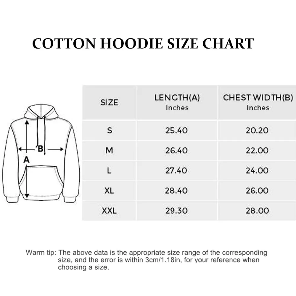 4FunGift® Add Your Spicy Photo Custom Line Drawing Hoodie