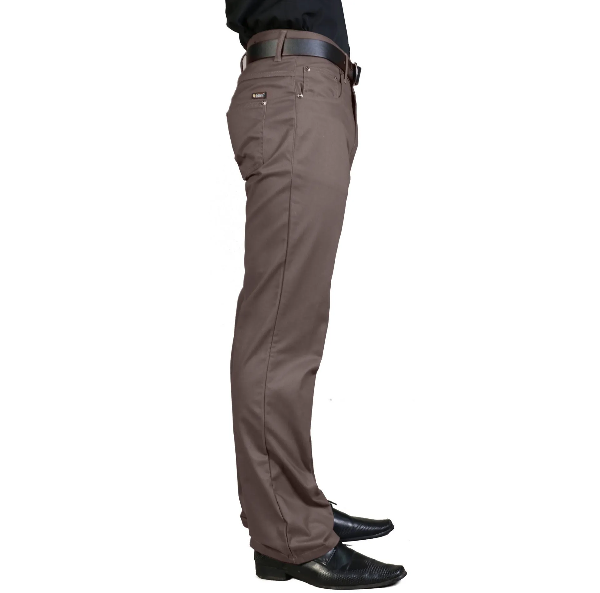 5 Pocket Chinos - End Of Range - Stone