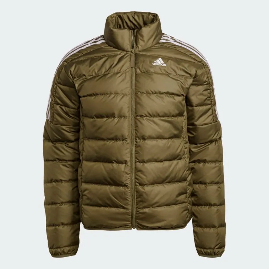 Adidas Essentials Down Men Outdoor Jacket Focus Olive