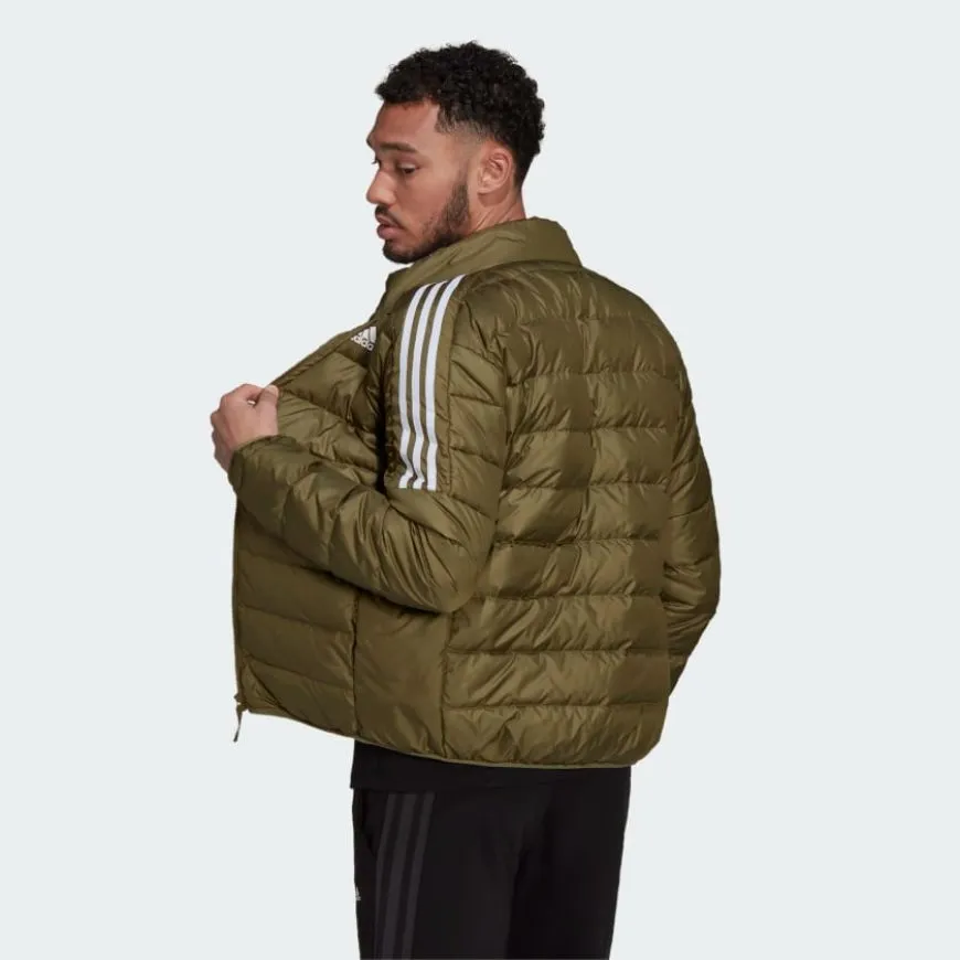 Adidas Essentials Down Men Outdoor Jacket Focus Olive