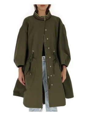 Alberta Ferretti Oversized Parka Jacket