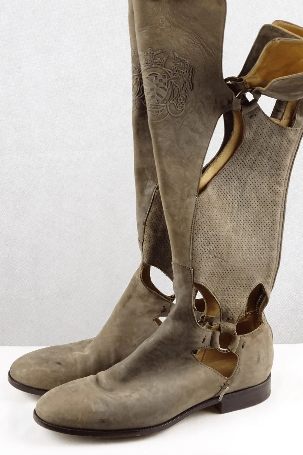 Alberto Fasciani Tan Boots 40