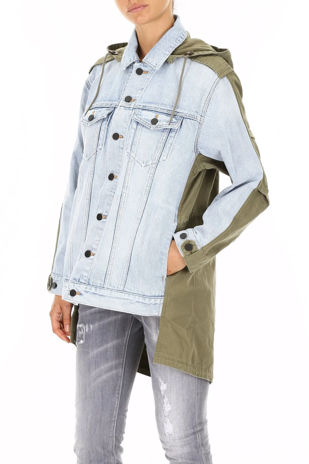 Alexander Wang Denim Parka Jacket