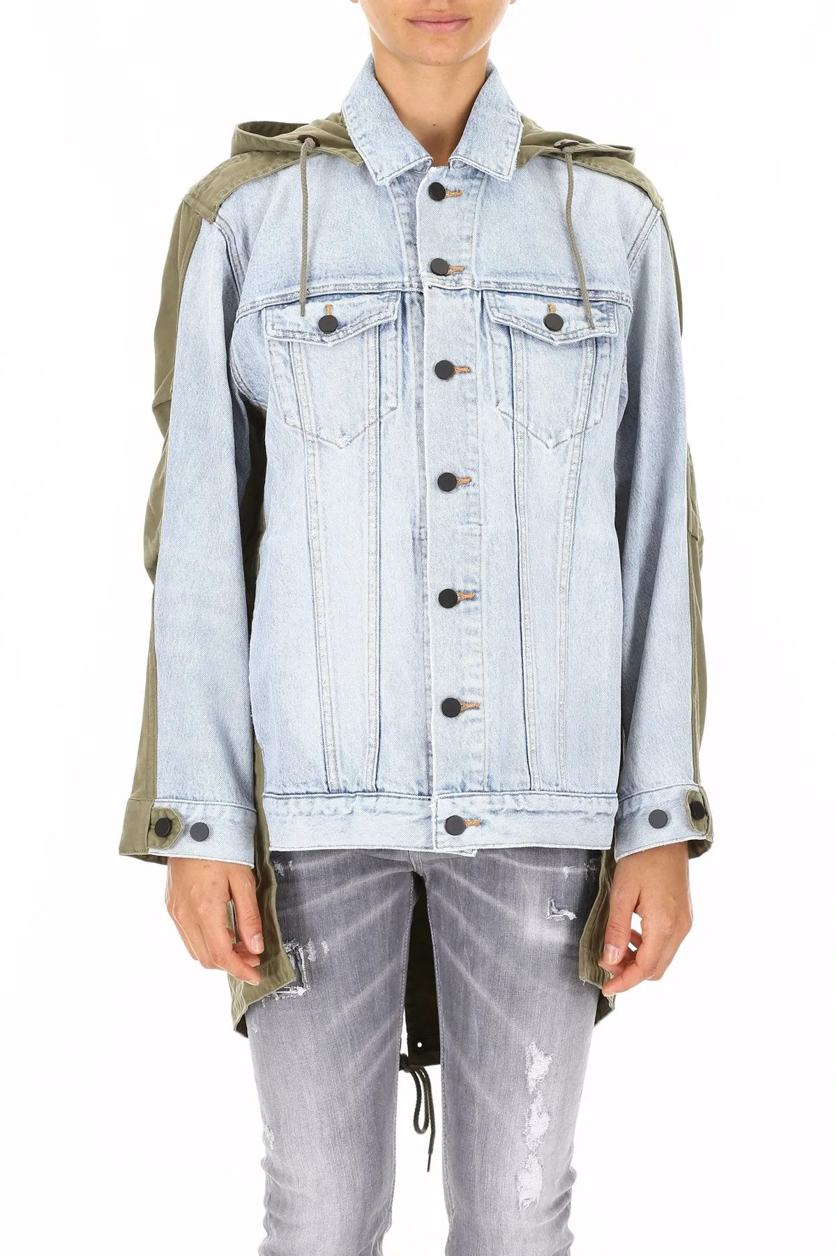 Alexander Wang Denim Parka Jacket