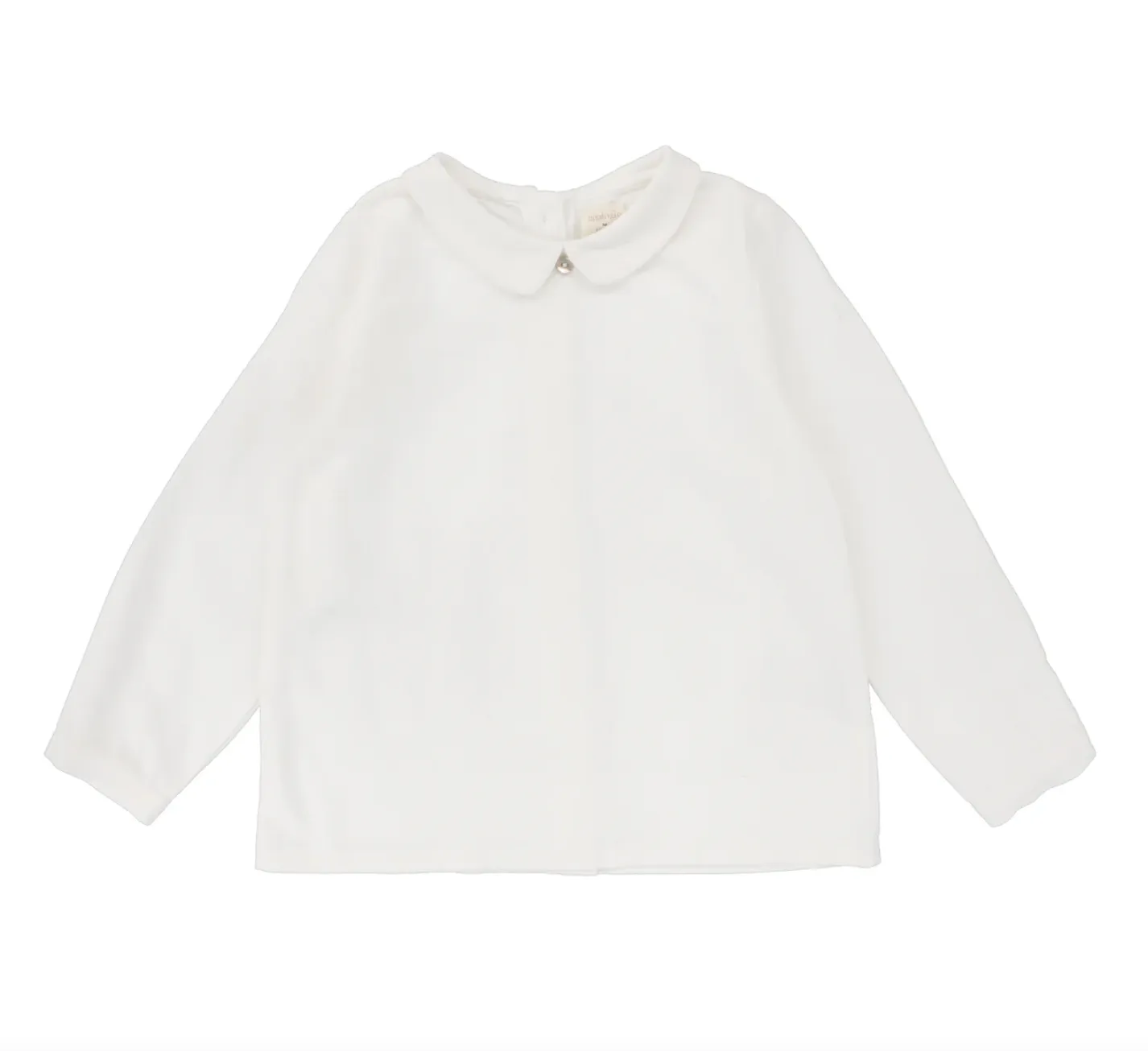 Analogie By Lil Legs Dress Shirt Cream