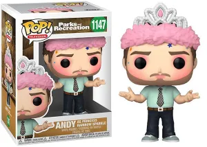 Andy as Princess Rainbow Sparkle (Parks & Recreation) 1147  [Damaged: 7.5/10]