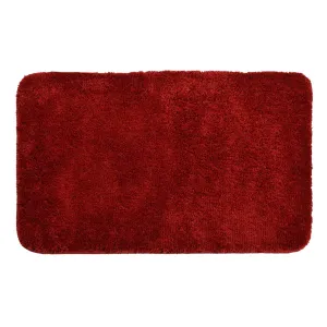 Antron Luxury Non-Slip Bath Mat - Burgundy