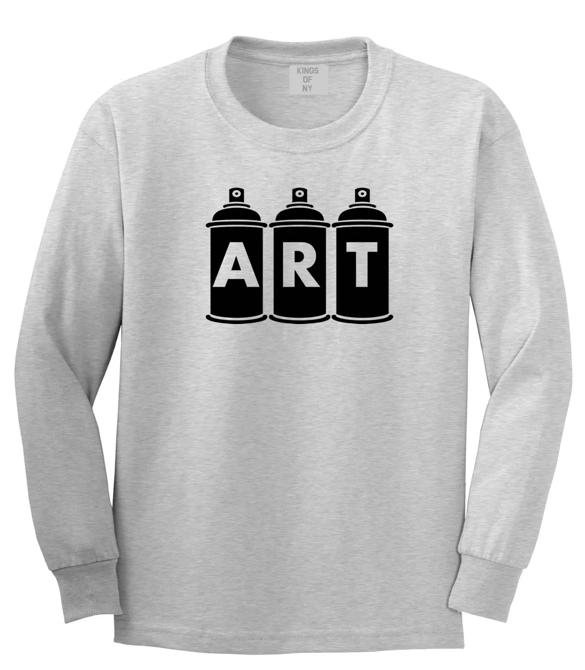 Art graf graffiti spray can paint artist Long Sleeve T-Shirt