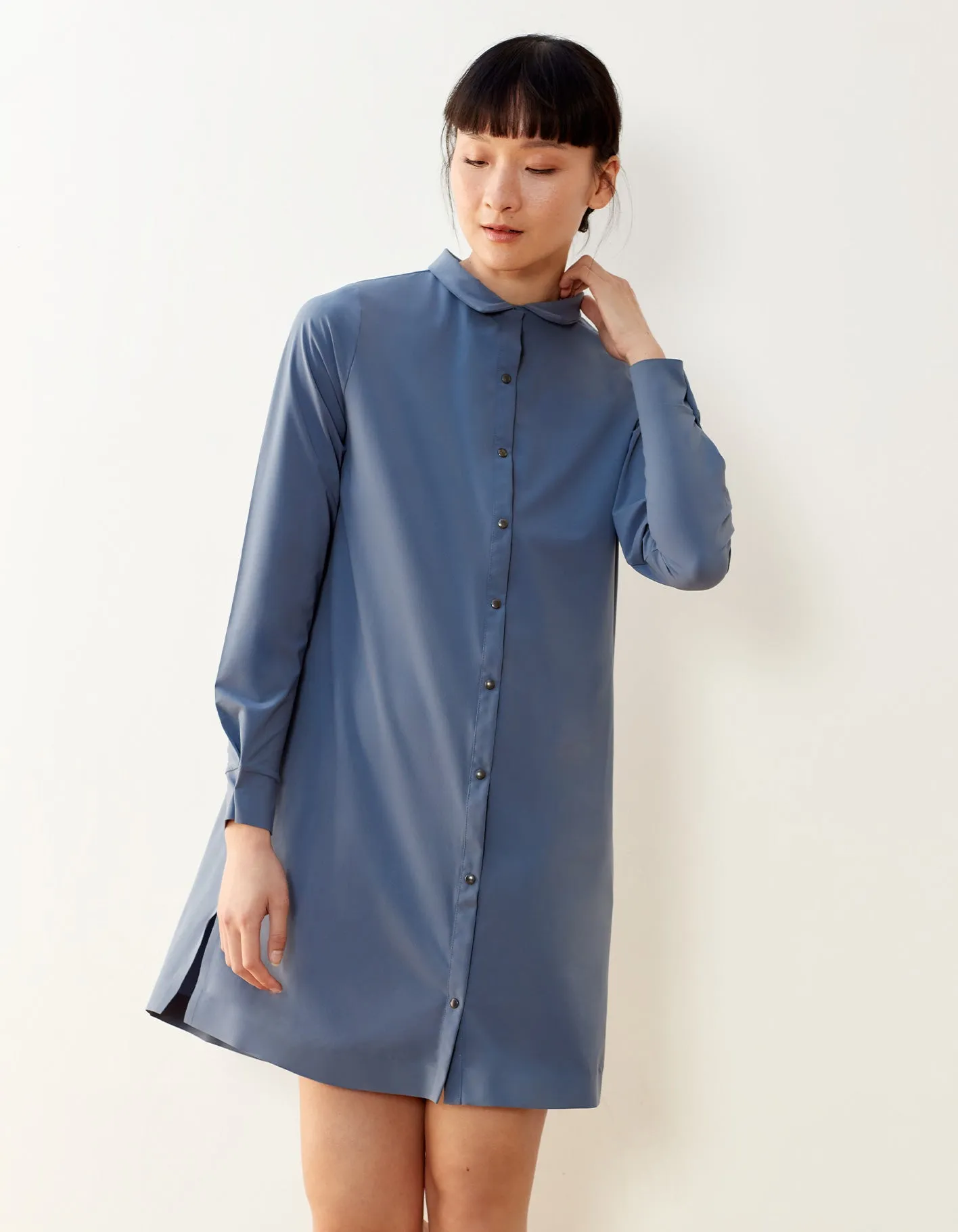 Back To Front Shirt Dress