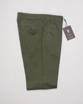 Berwich Morello Garment Dyed Chinos / Militare