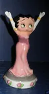 Betty Boop Bed of Roses Figurine  (Retired)