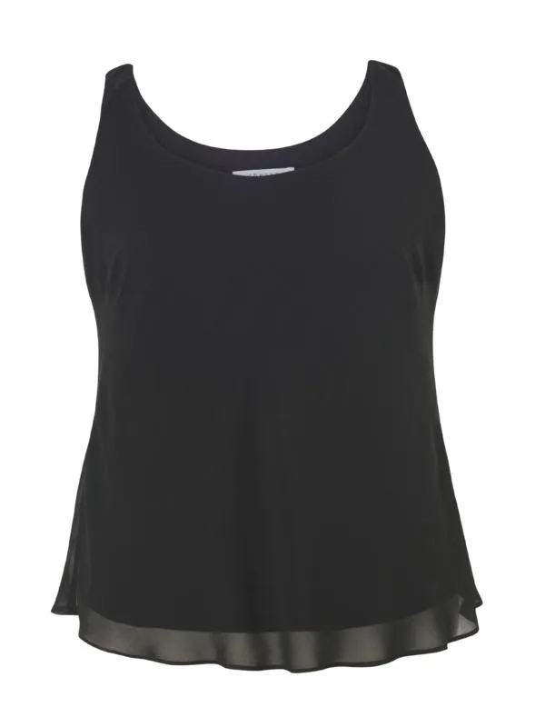 Black Chiffon Camisole