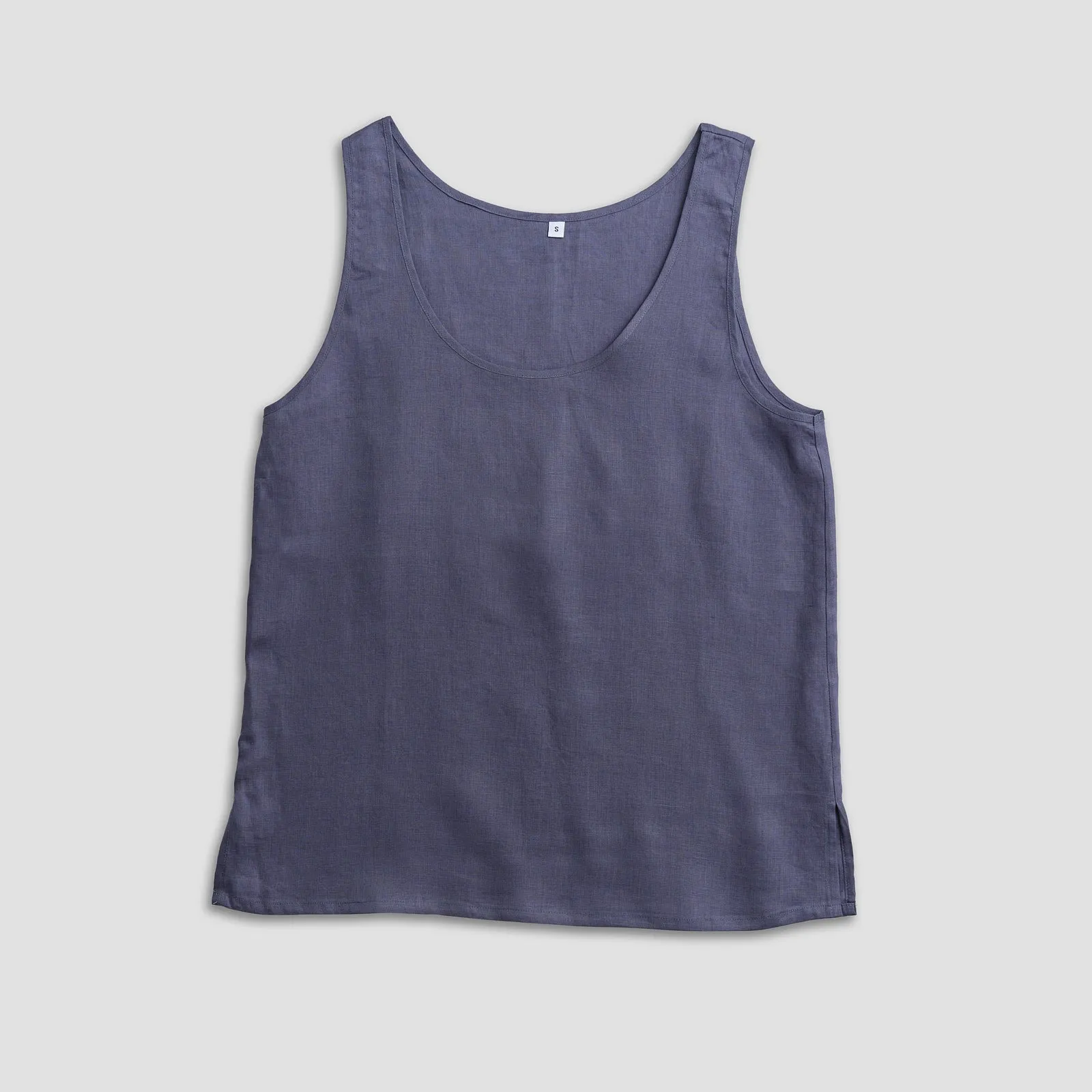 Blueberry Linen Cami Top