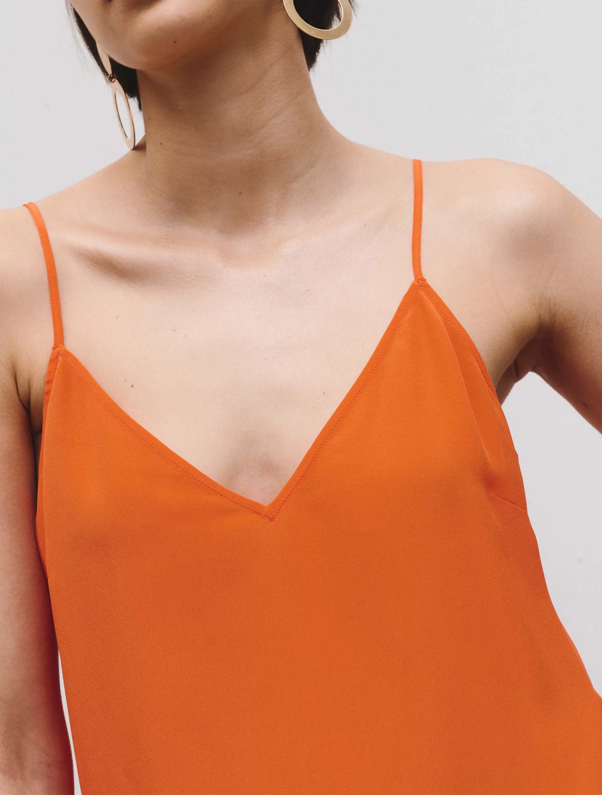 Bob Tank Top Orange