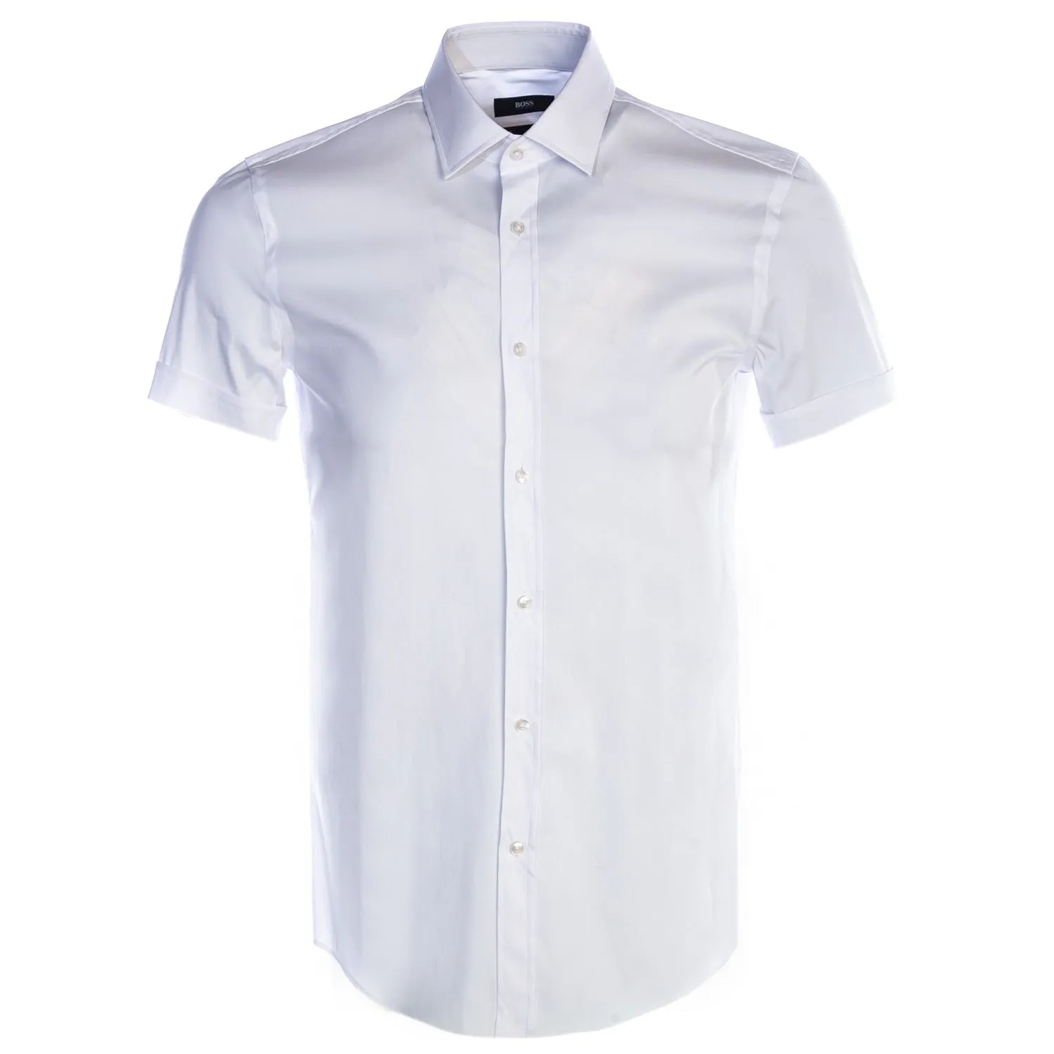 BOSS Jats Short Sleeve Shirt in White