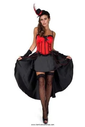 Burlesque Girl Costume - Buy Online Only