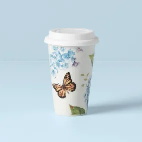 Butterfly Meadow Thermal Travel Mug