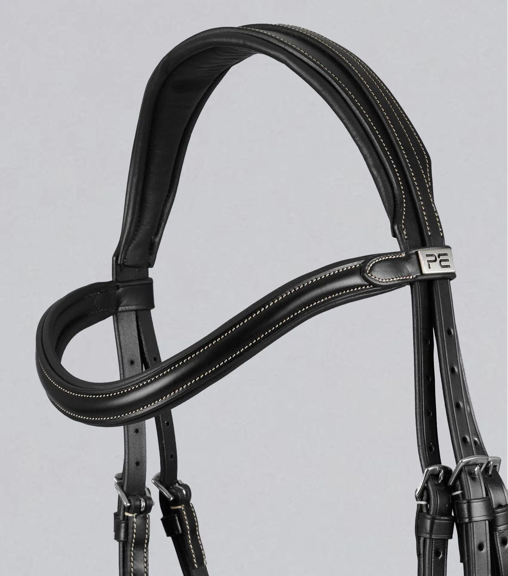 Cassano Snaffle Bridle Black