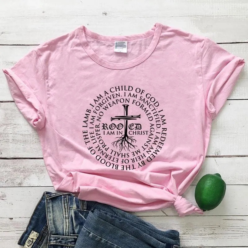 Christian T-Shirt <br> Rooted