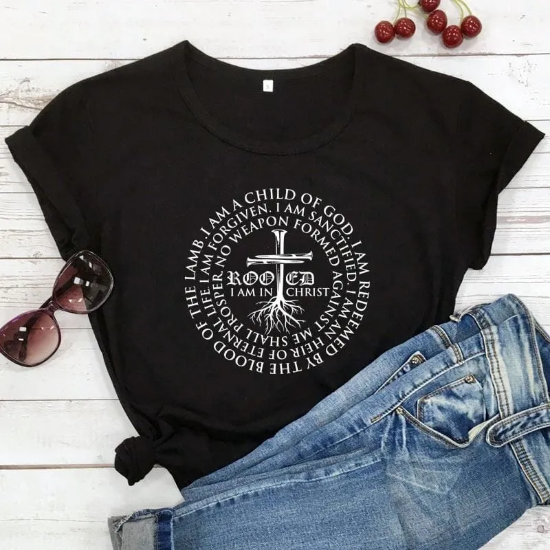 Christian T-Shirt <br> Rooted