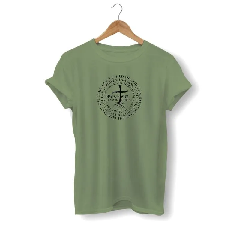 Christian T-Shirt <br> Rooted