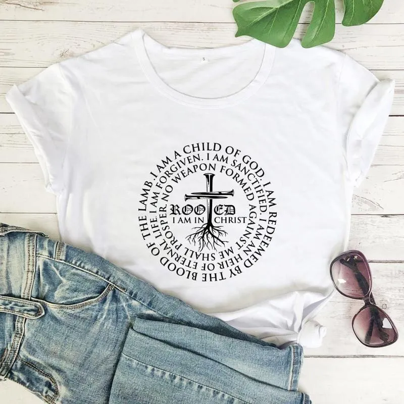 Christian T-Shirt <br> Rooted