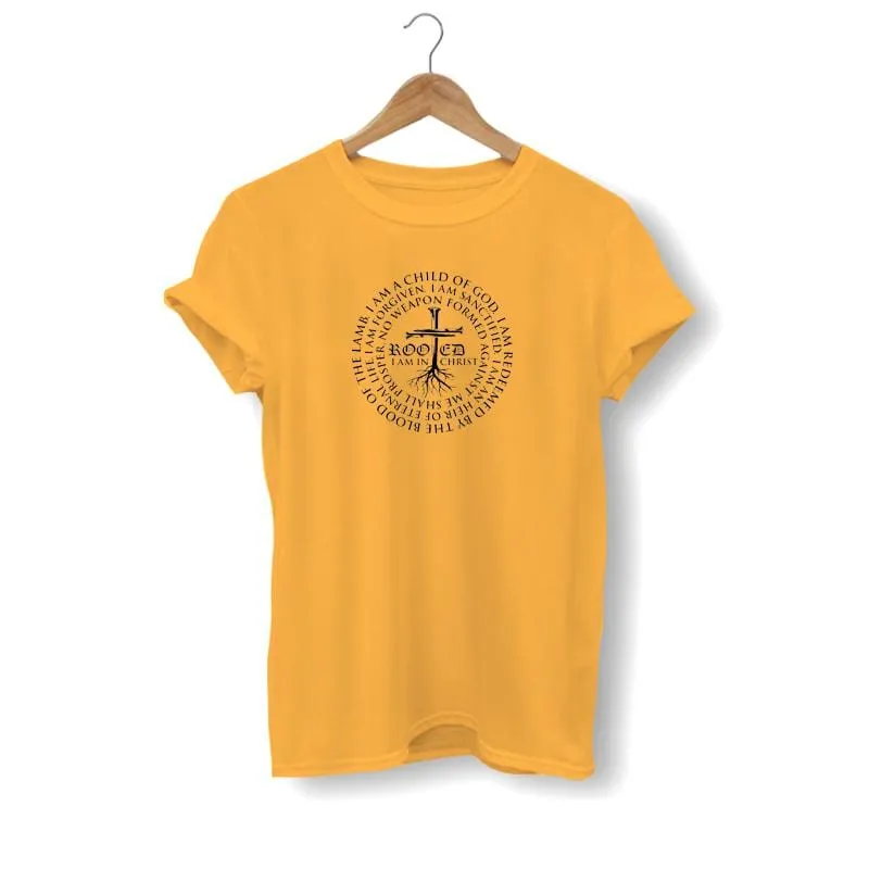 Christian T-Shirt <br> Rooted