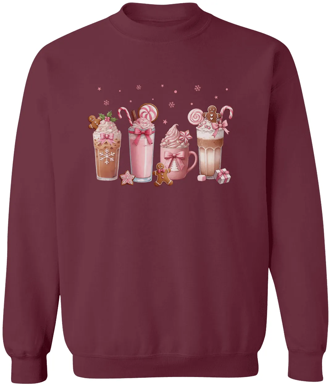 Christmas Coffee Pink Coquette Bow Shirt Bundle