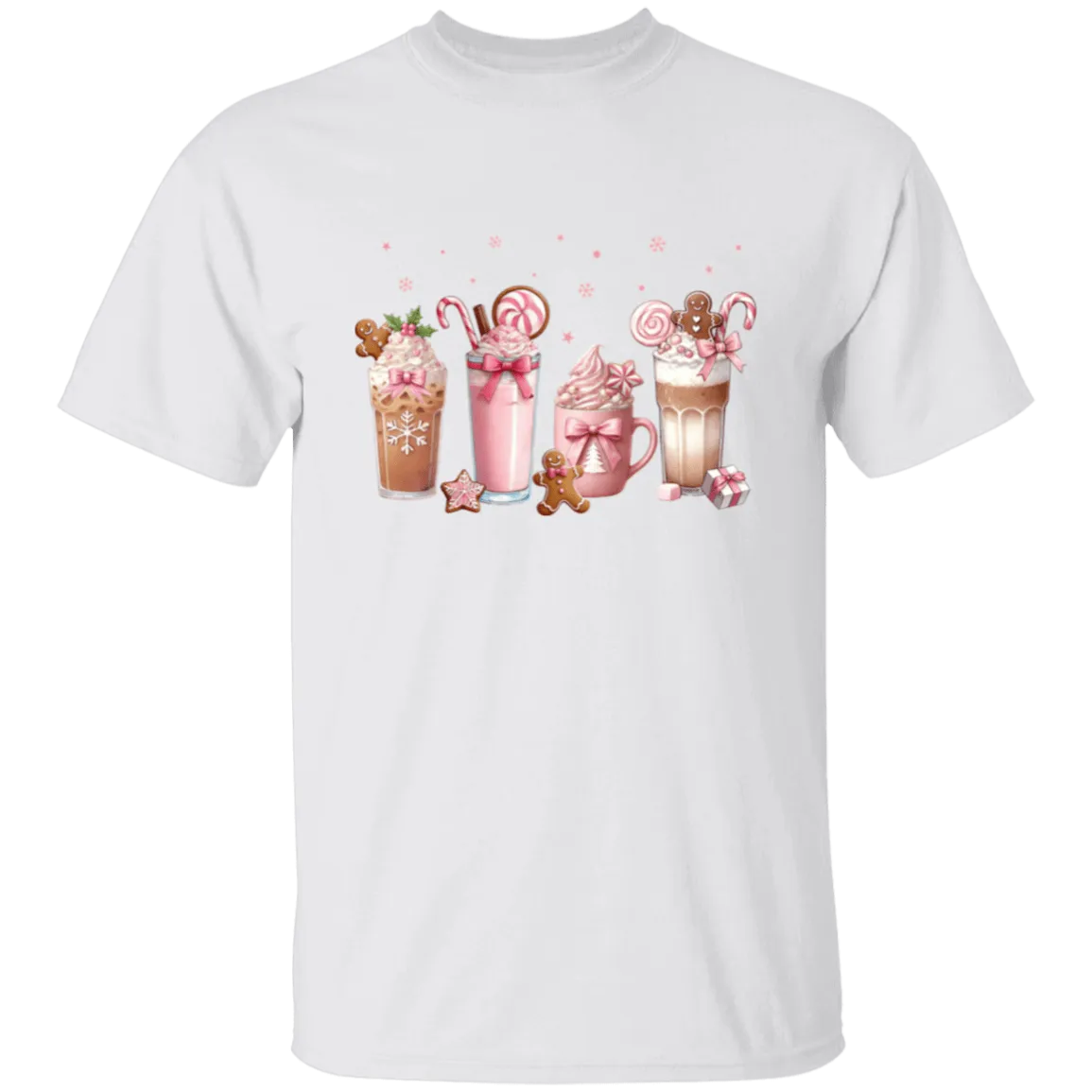 Christmas Coffee Pink Coquette Bow Shirt Bundle