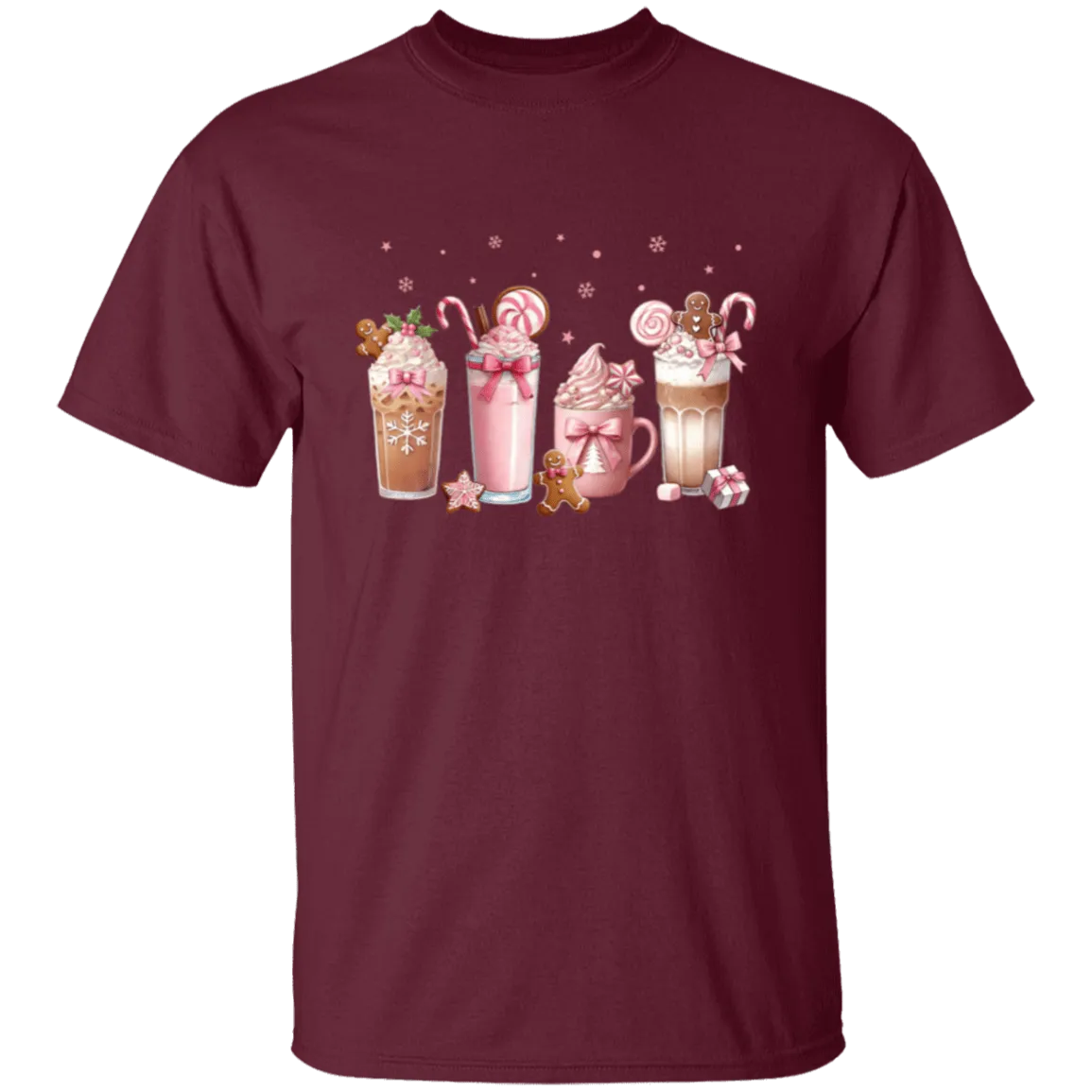 Christmas Coffee Pink Coquette Bow Shirt Bundle