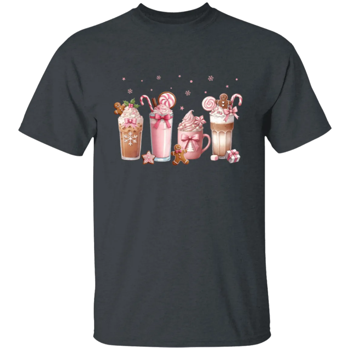 Christmas Coffee Pink Coquette Bow Shirt Bundle