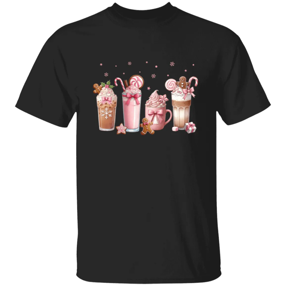 Christmas Coffee Pink Coquette Bow Shirt Bundle