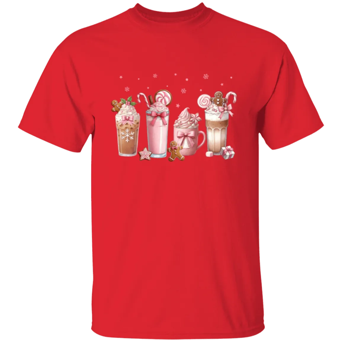 Christmas Coffee Pink Coquette Bow Shirt Bundle