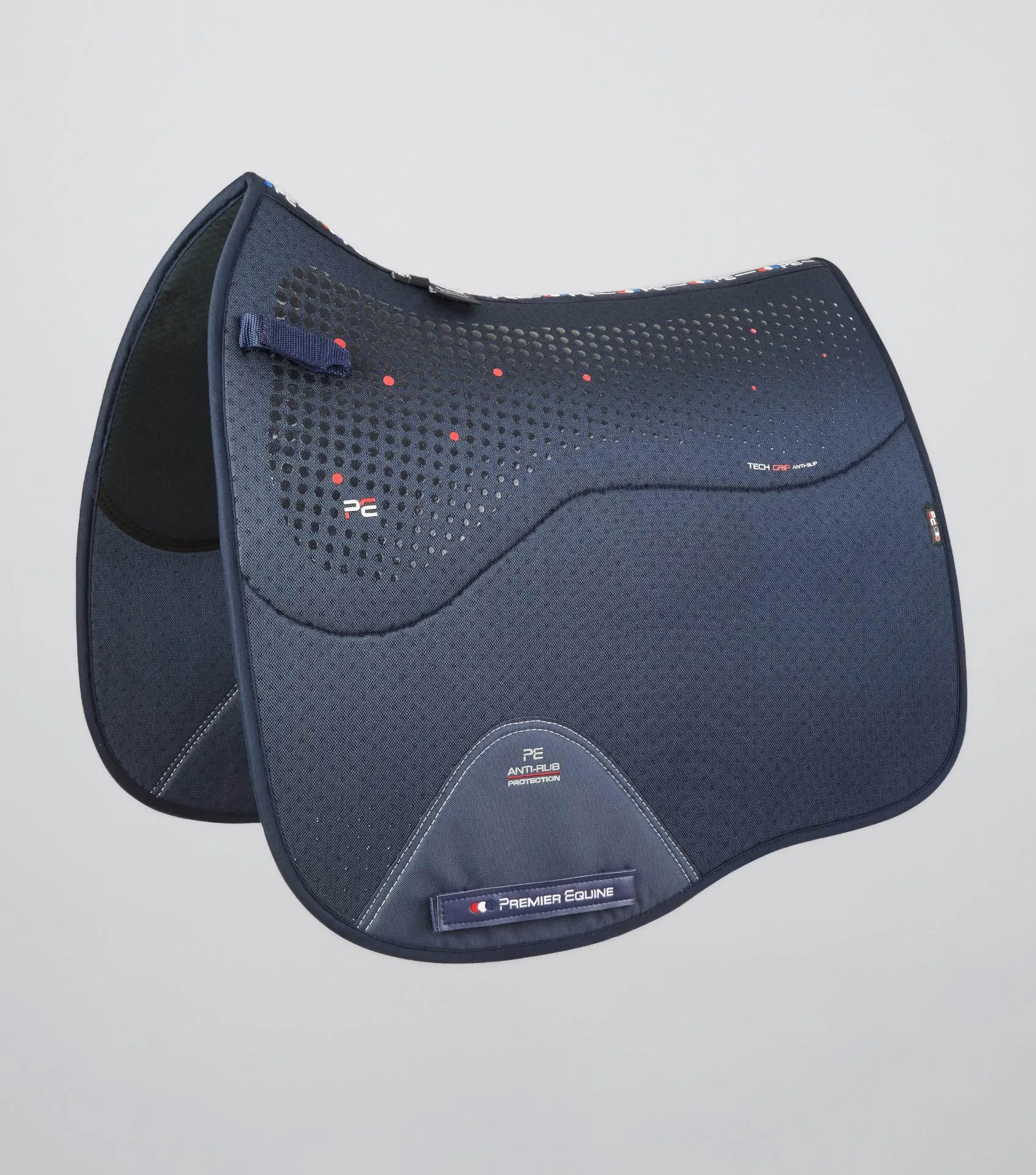 Close Contact Airtechnology Anti-Slip Dressage Square Navy