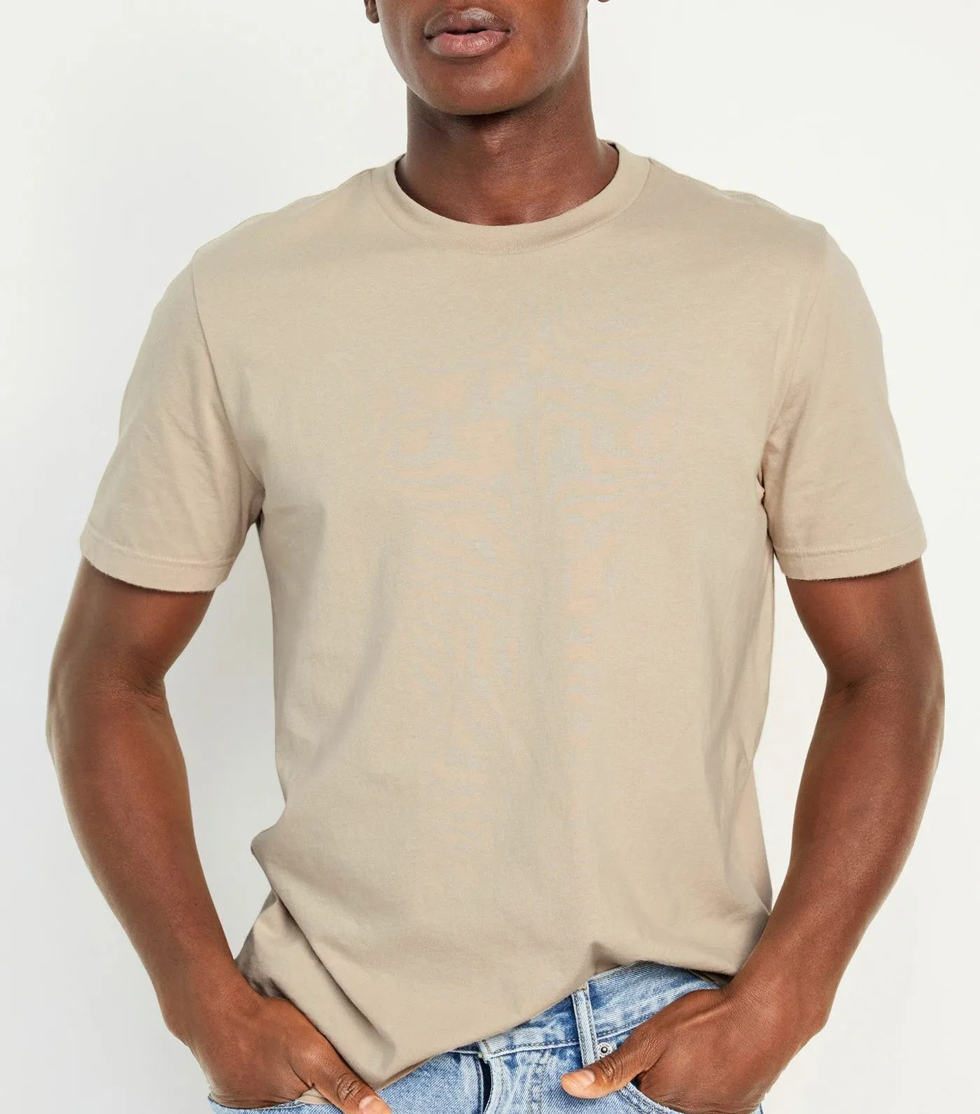 Crew-Neck T-Shirt For Men A Stone's Throw