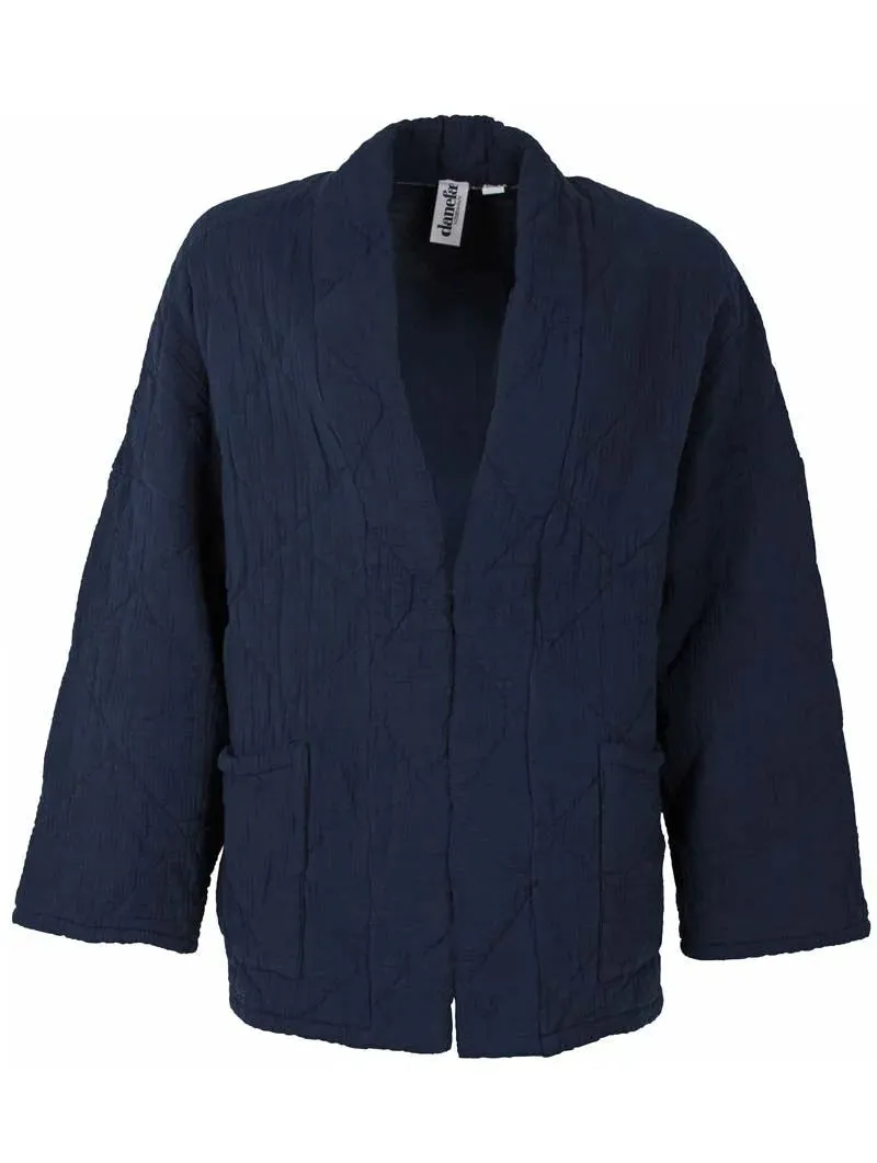 Danefae danekatrin quilt jacket dark navy