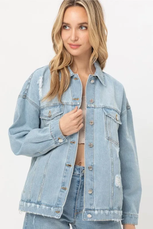 Denim Oversized Jacket