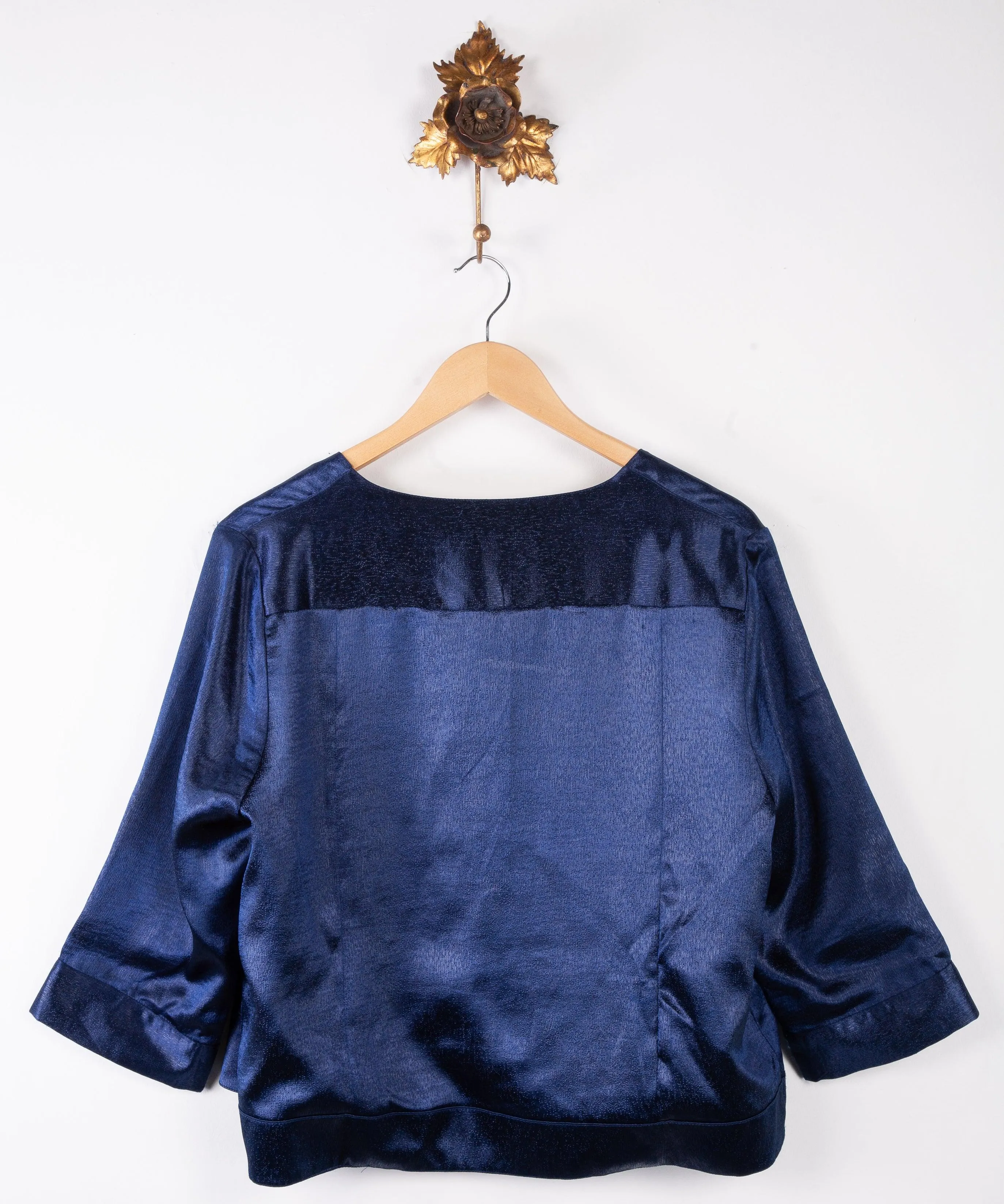 Dollys Laundry Kimono Style Jacket Dark Blue Size S