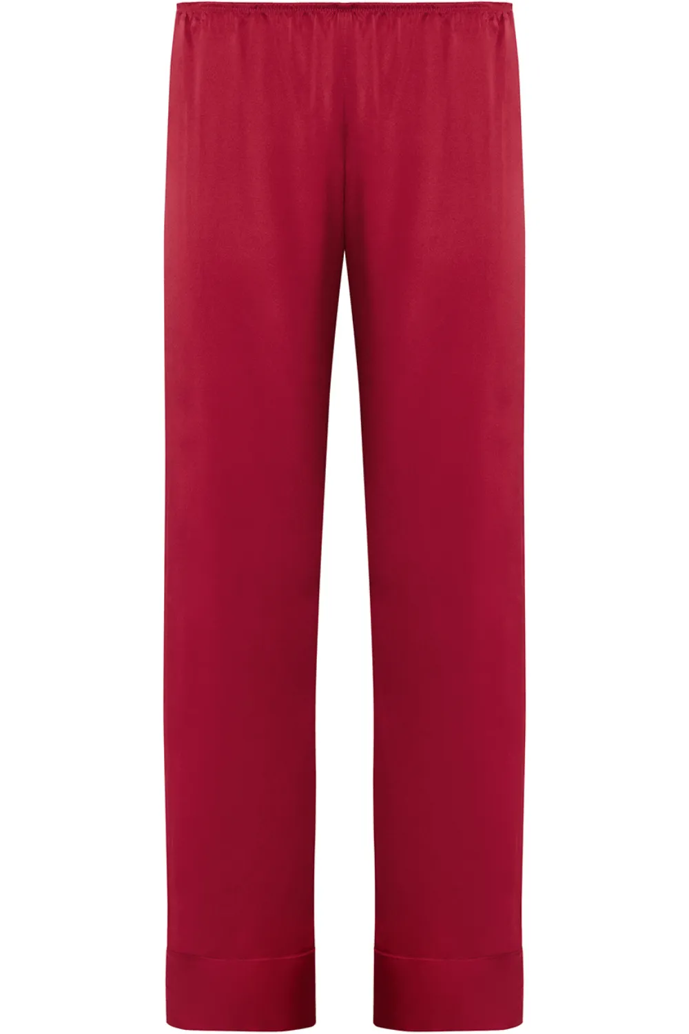 Dream Silk Pants Red