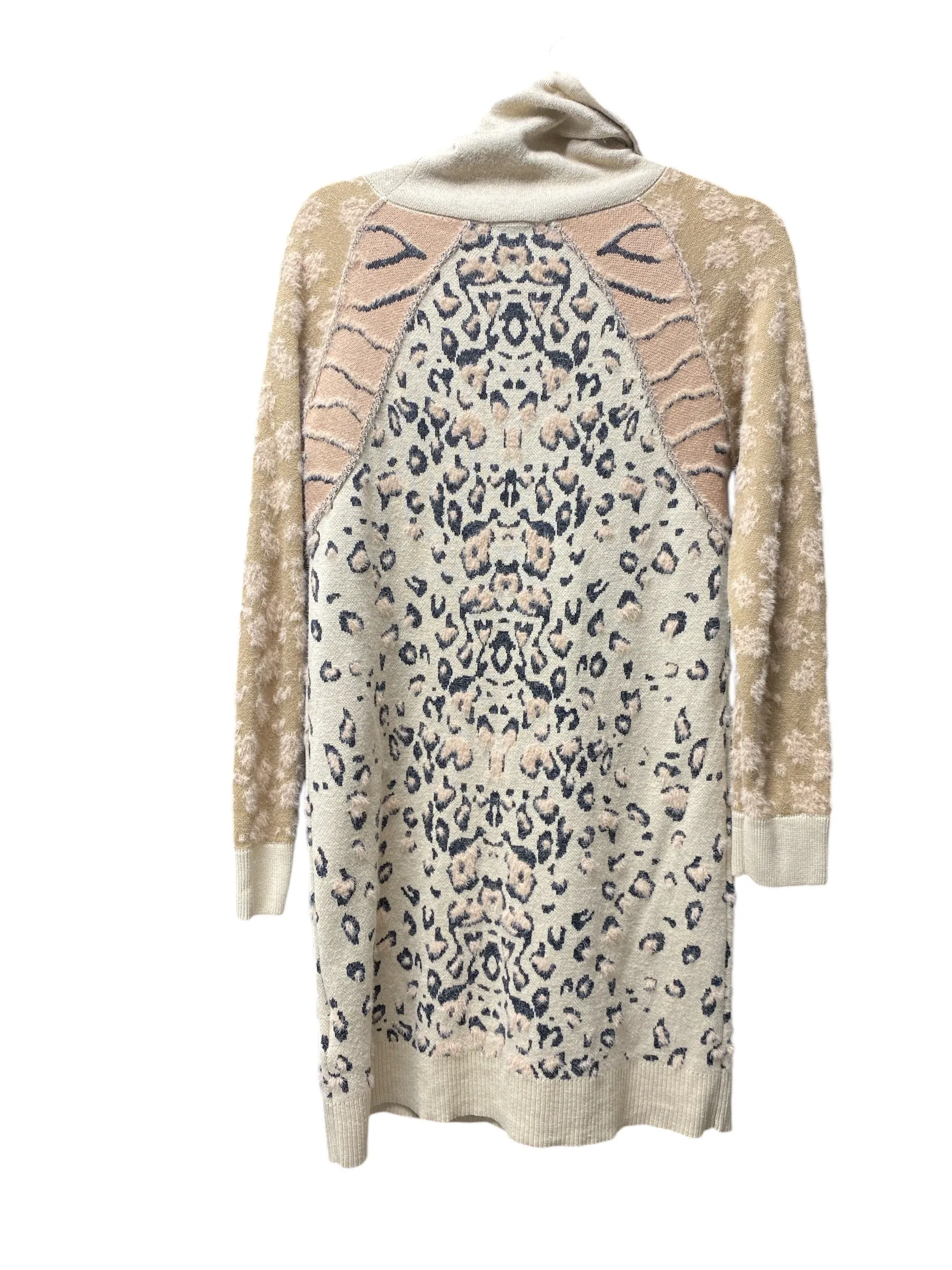 Dress Sweater By Tribal In Animal Print, Size: S