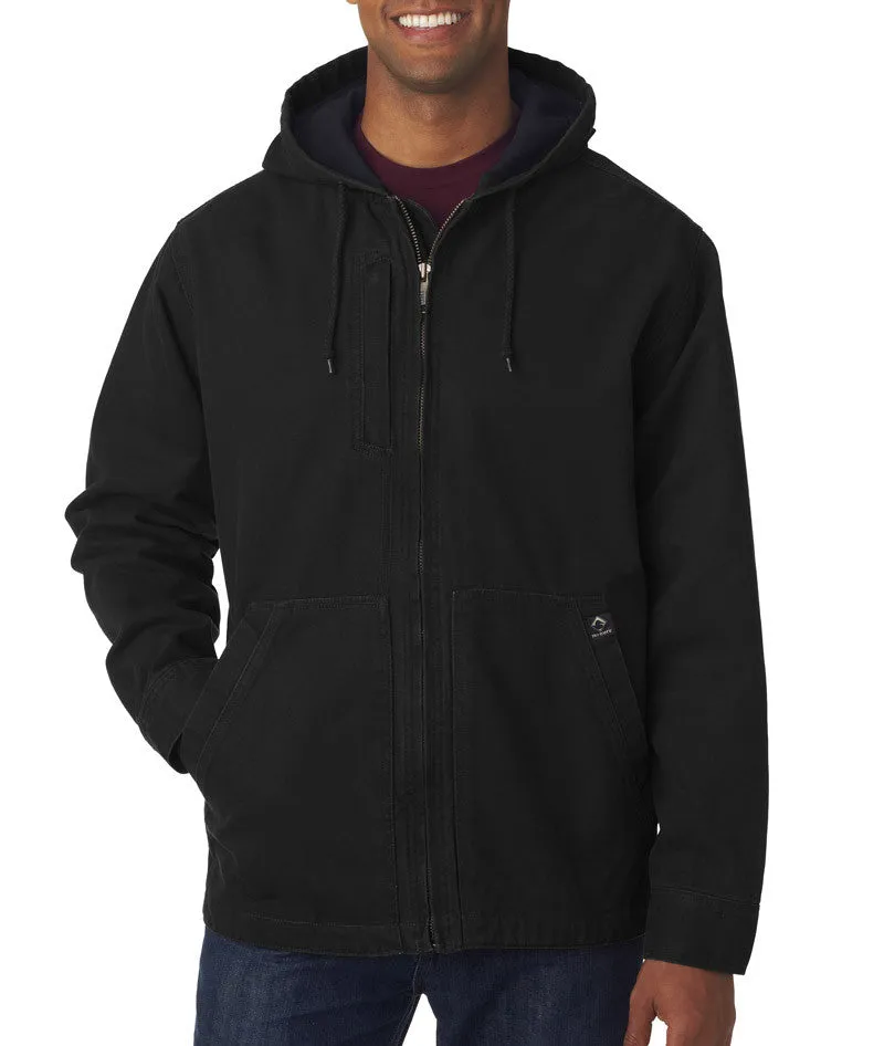 dri-duck adult laredo jacket - black (3xl)