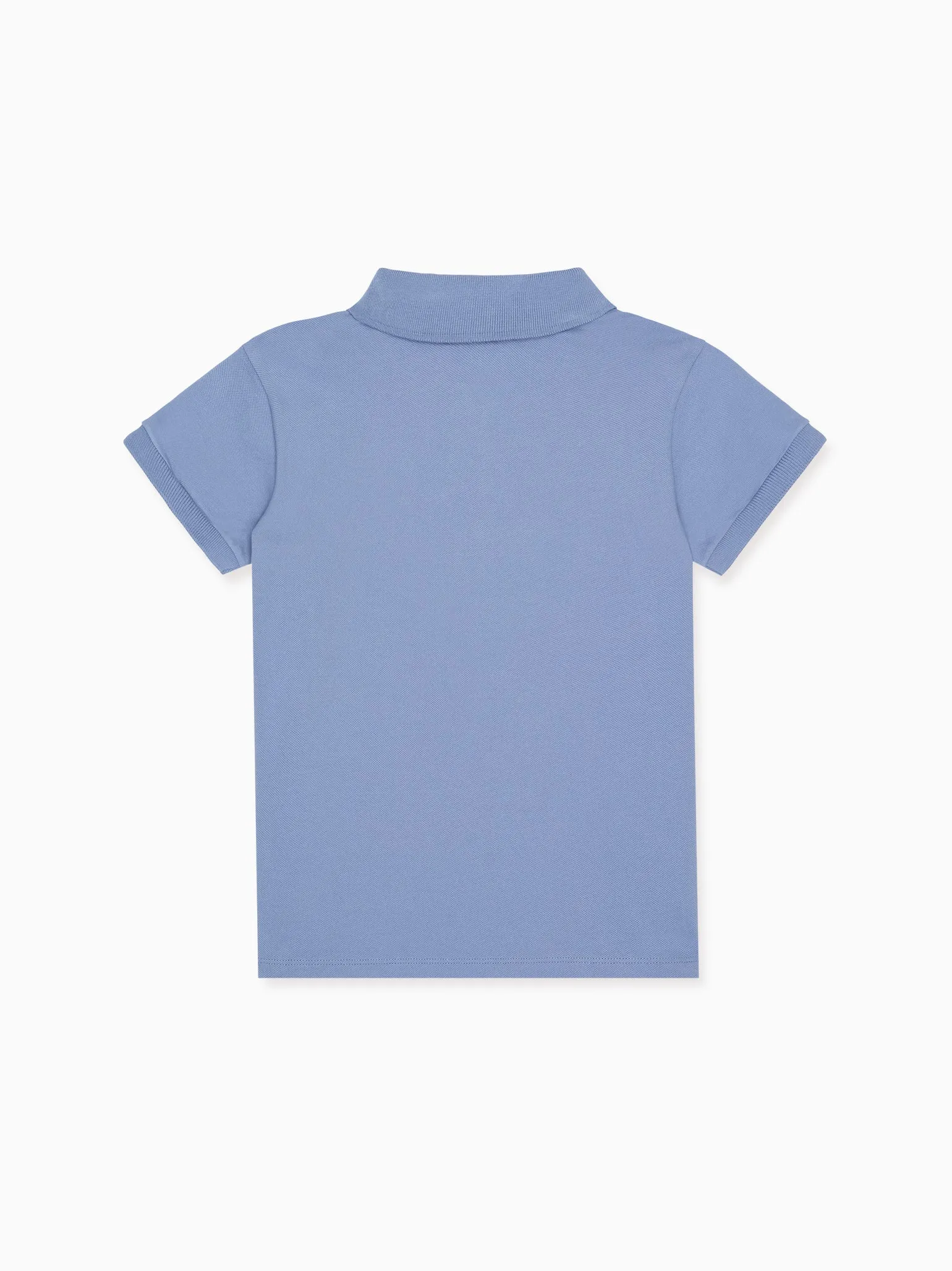 Dusty Blue Camilo Boy Polo Shirt