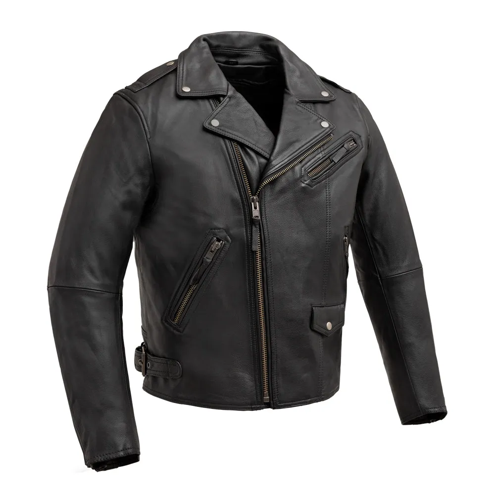 Enforcer Men's Motorcycle Leather Jacket