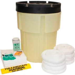 ENPAC® 95 Gallon SpillPack Spill Kit, Oil Only, Easy-Off Lid, Yellow, 1492-YE