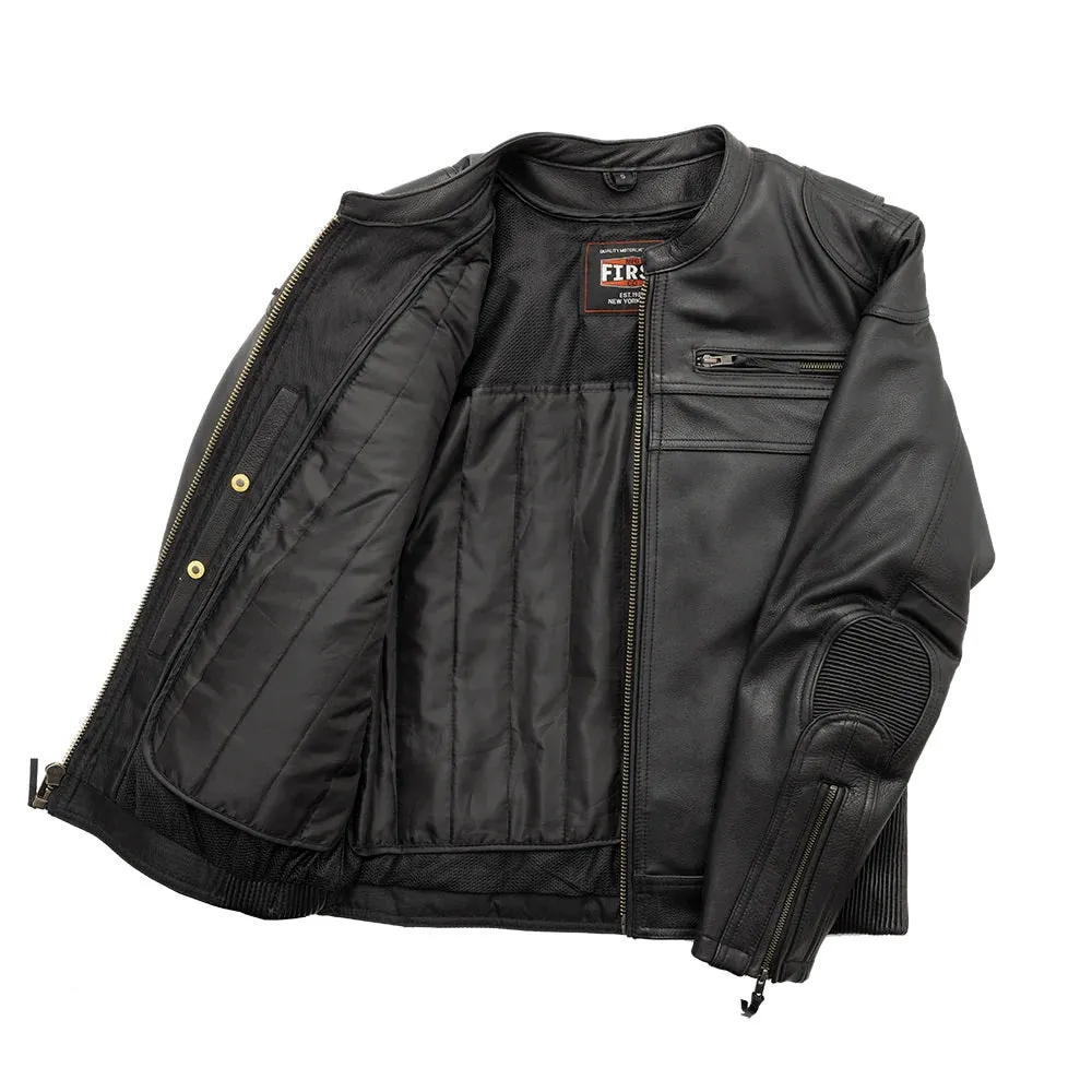 FIM295CDMZ | Nemesis - Men's Motorcycle Leather Jacket