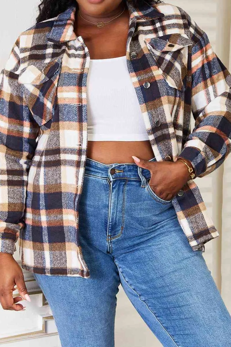 Full Moon Plaid Shacket