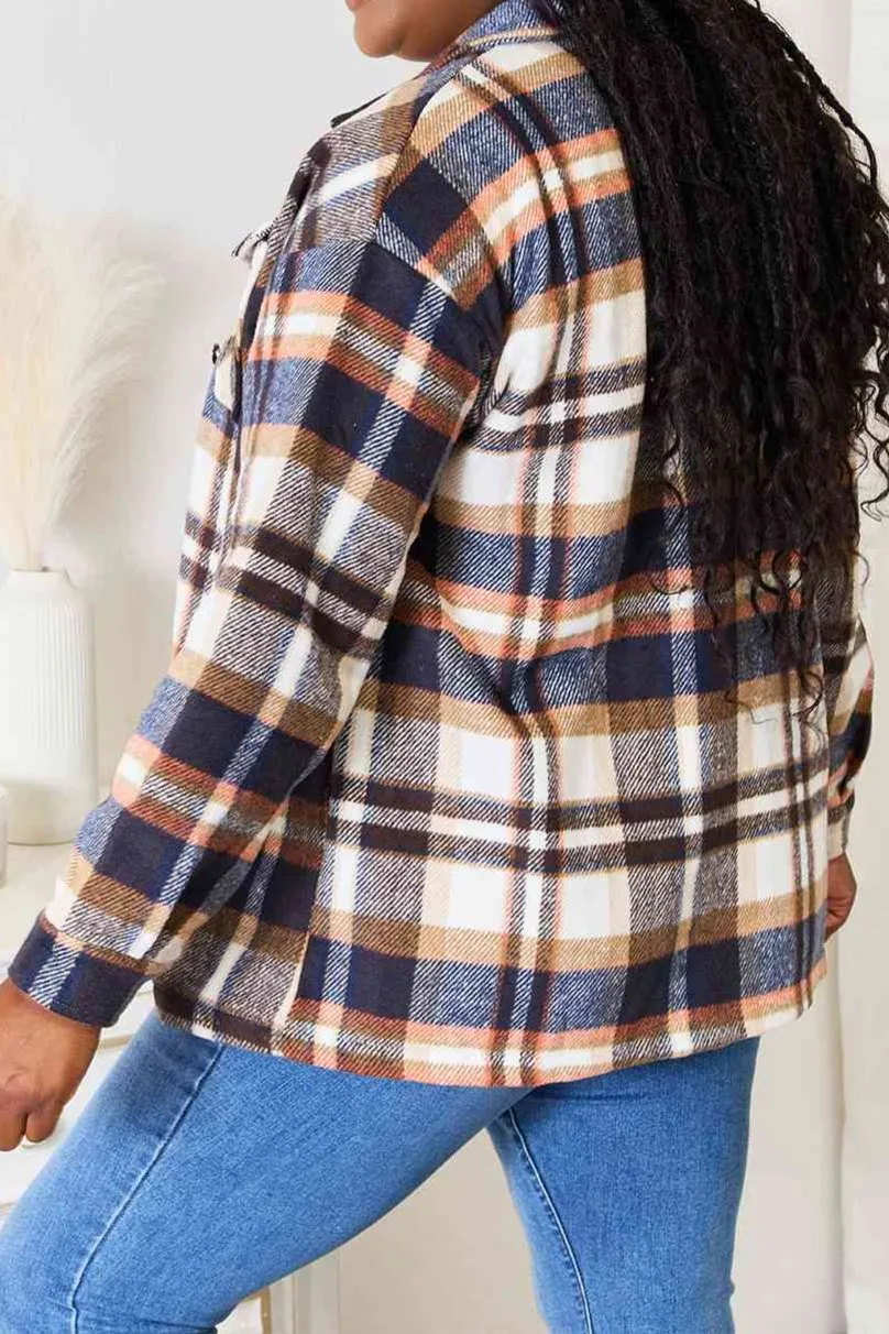 Full Moon Plaid Shacket