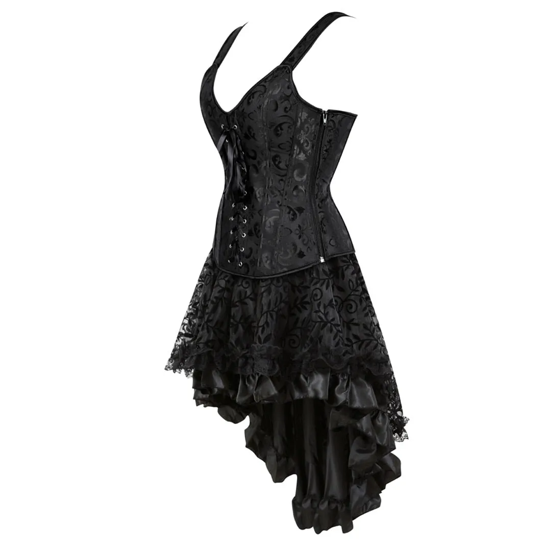 Funki Buys | Dresses | Women's Gothic Steampunk Corset Dress