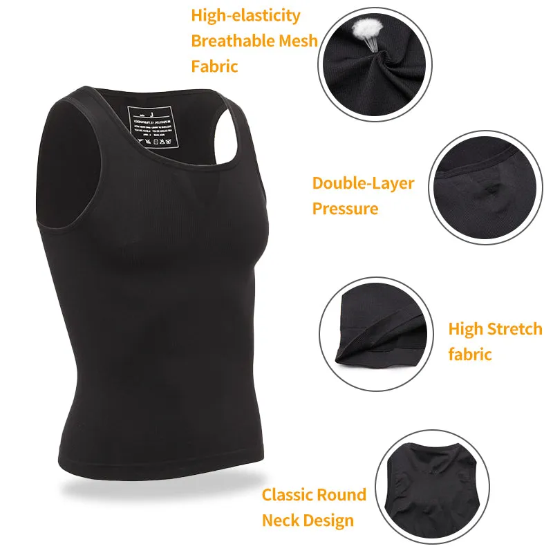 Funki Buys | Shapewear | Men's Slimming Singlet Body Shaper