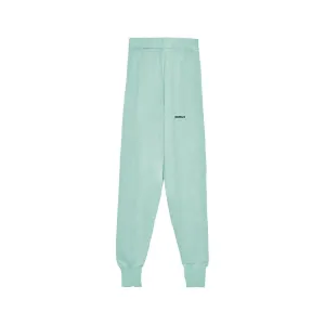 Hinnominate Mint Green Wool Blend Tracksuit Trousers